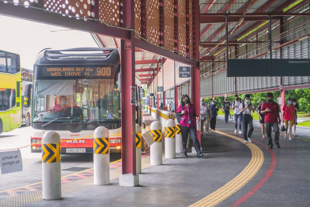 Woodlands Temporary Bus Interchange