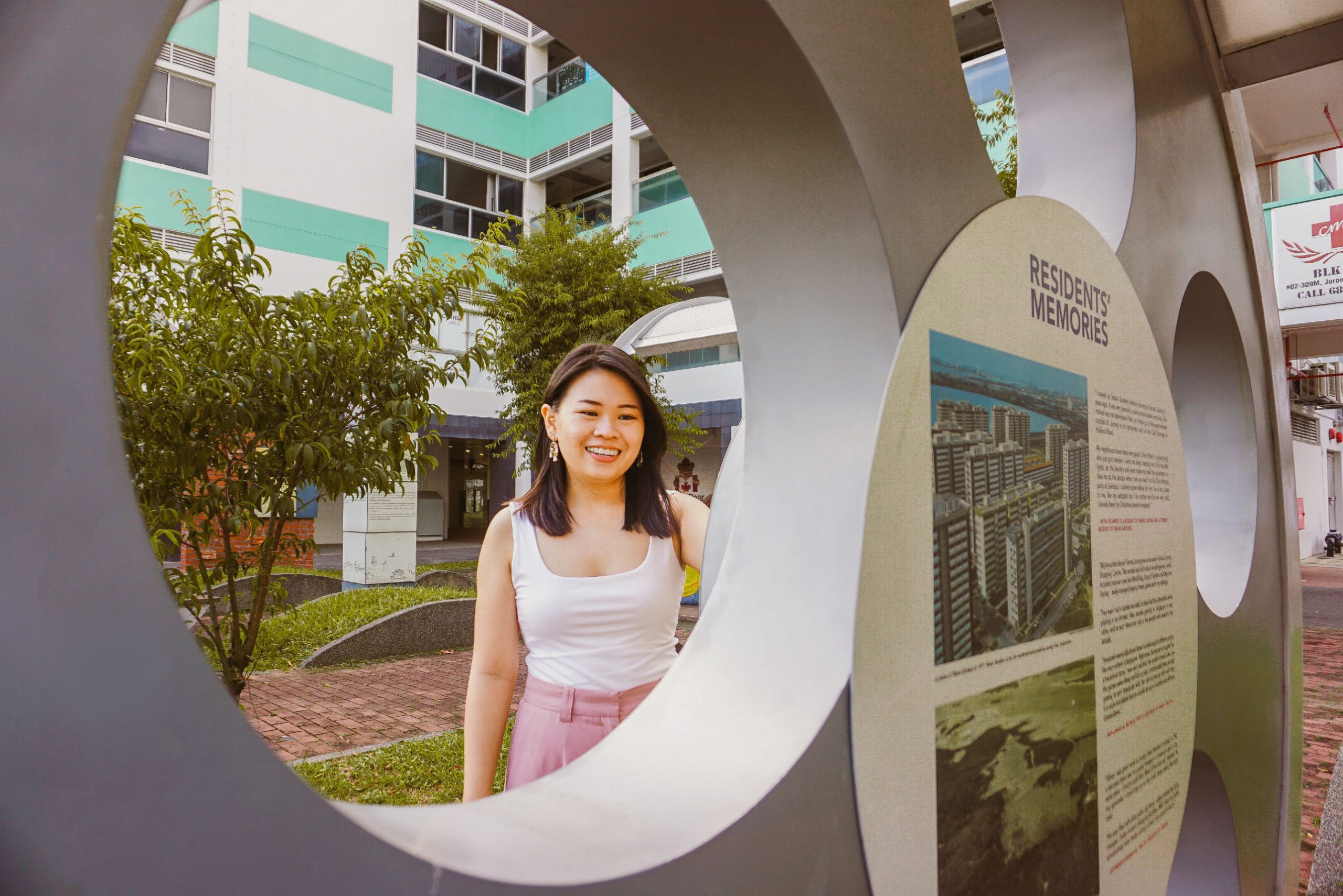 Eunice at Jurong Heritage Corner