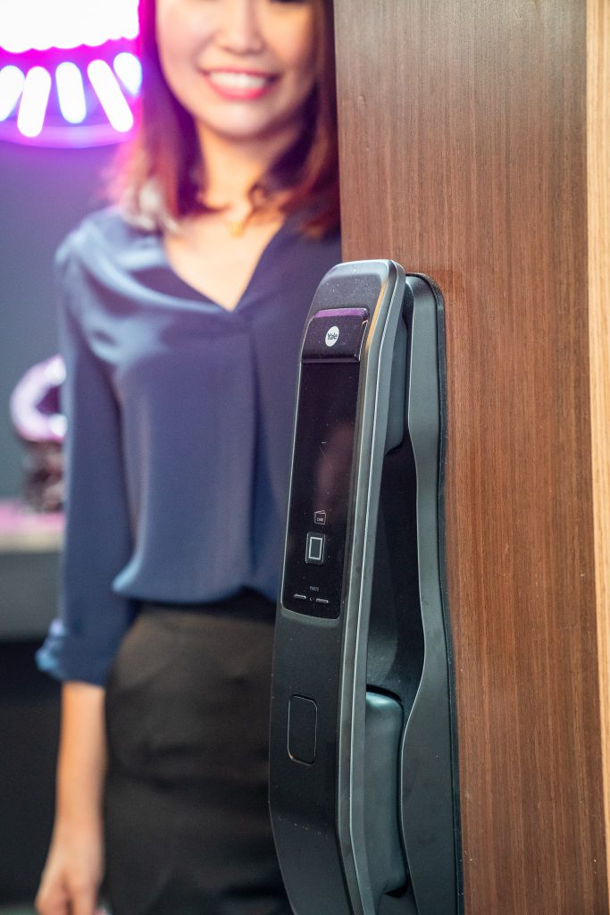 Digital door lock are one of the features of smart homes