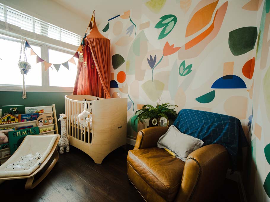 Kenneth and Xin Rong's nursery.