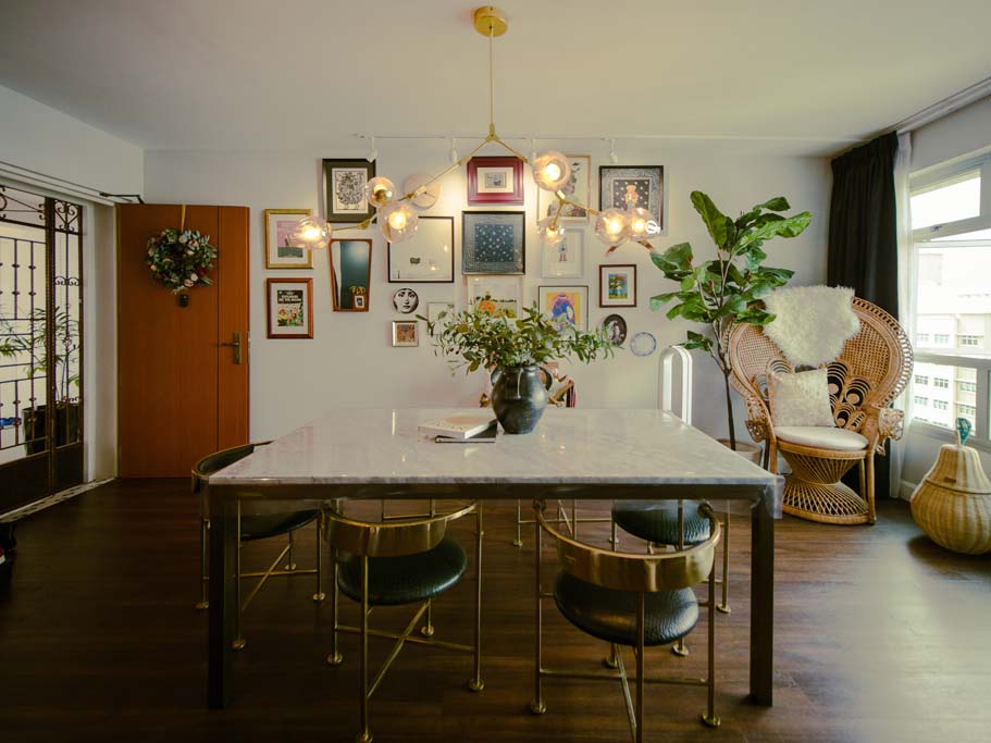 Kenneth and Xin Rong's living room