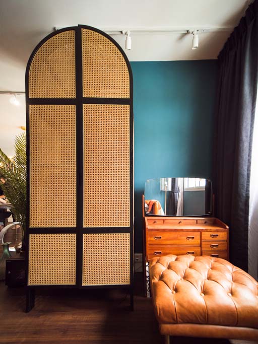 Kenneth and Xin Rong's ratten cupboard