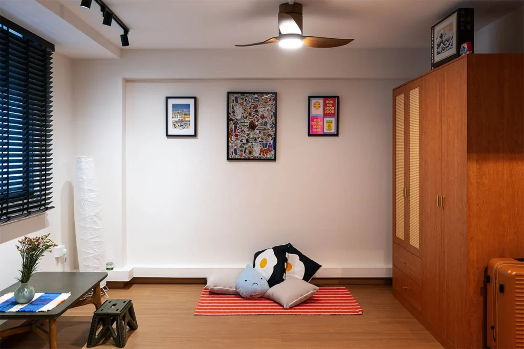 Living room in an HDB flat