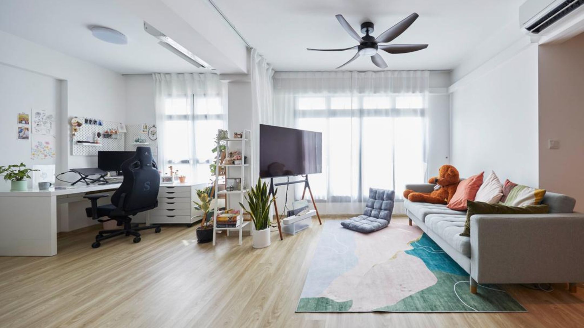 6 Stylish Open Concept Designs for HDB Flats