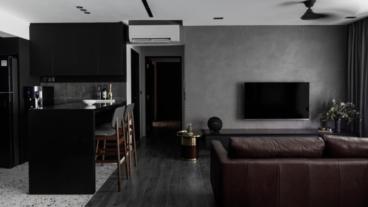 HDB MNH Inspiring Black Interior Design Ideas to Turn Basic